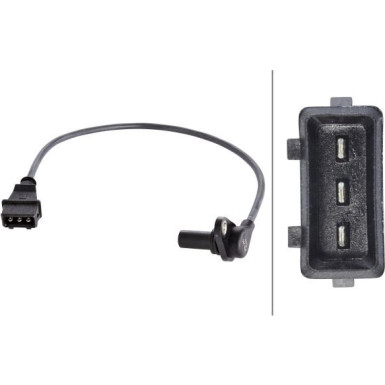 Hella | Drehzahlsensor, Automatikgetriebe | 6PU 009 145-041