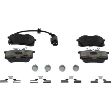 BOSCH | Bremsbelagsatz, Scheibenbremse | 0 986 494 598