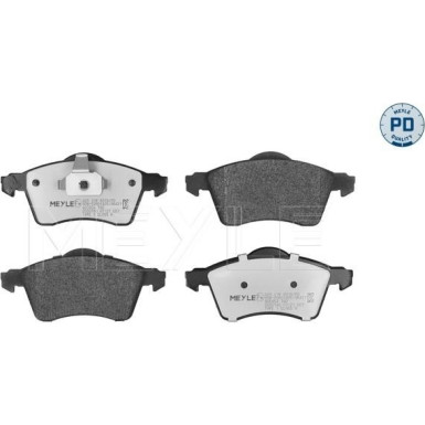 Meyle Bremsbelagsatz, Scheibenbremse MEYLE-PD: Advanced performance and design 025 218 8319/PD