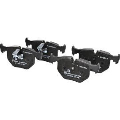 Delphi Bremsbelagsatz, Scheibenbremse LP1803 Delphi Bremsbelagsatz, Scheibenbremse LP1803