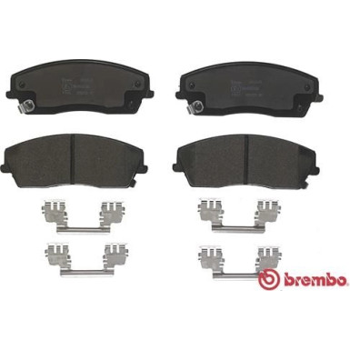 P 11 041 Bremsbelagsatz, Scheibenbremse PRIME LINE