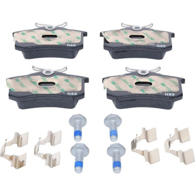 ATE | Bremsbelagsatz, Scheibenbremse | 13.0460-7117.2+13.0460-2894.2 ATE | Bremsbelagsatz, Scheibenbremse | 13.0460-7117.2+13.0460-2894.2