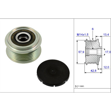 535 0240 10 Generatorfreilauf