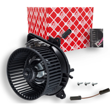 FEBI BILSTEIN 106449 Elektromotor, Innenraumgebläse FEBI BILSTEIN 106449 Elektromotor, Innenraumgebläse