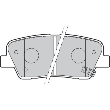 Valeo Bremsbelagsatz, Scheibenbremse ESSENTIAL 301134