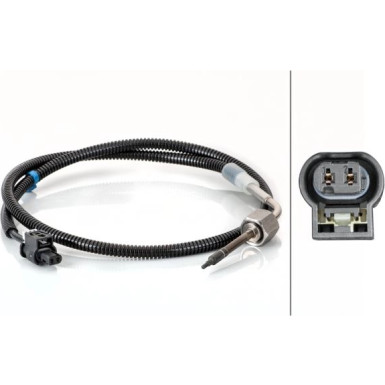 Hella | Sensor, Abgastemperatur | 6PT 014 494-891