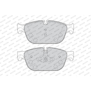 Ferodo Bremsbelagsatz, Scheibenbremse PREMIER ECO FRICTION FDB4313