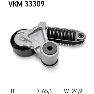 SKF | Spannrolle, Keilrippenriemen | VKM 33309