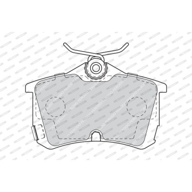 FDB1506 Bremsbelagsatz, Scheibenbremse PREMIER ECO FRICTION