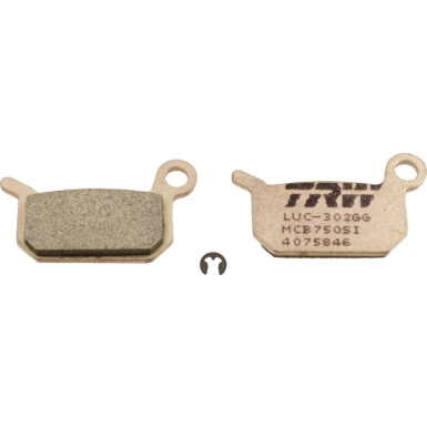 TRW | Bremsbelagsatz, Scheibenbremse | MCB750SI