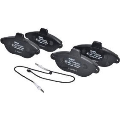 Delphi Bremsbelagsatz, Scheibenbremse LP1592