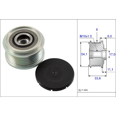 535 0059 10 Generatorfreilauf
