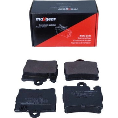 Maxgear | Bremsbelagsatz, Scheibenbremse | 19-0416