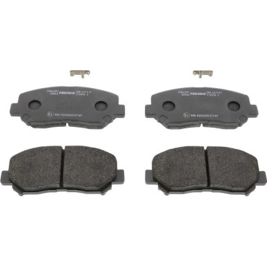 FDB4357 Bremsbelagsatz, Scheibenbremse PREMIER