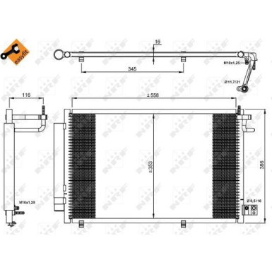 35903 Kondensator, Klimaanlage EASY FIT 35903 Kondensator, Klimaanlage EASY FIT