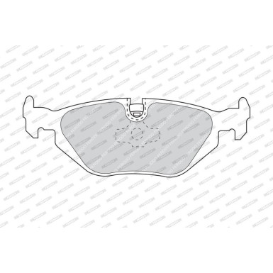 Ferodo Bremsbelagsatz, Scheibenbremse PREMIER ECO FRICTION FDB850