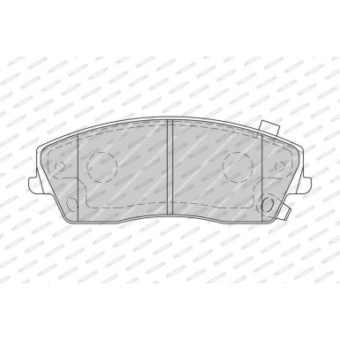 Ferodo Bremsbelagsatz, Scheibenbremse PREMIER ECO FRICTION FDB1954