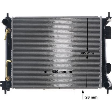 Mahle | Kühler, Motorkühlung | CR 2269 000S