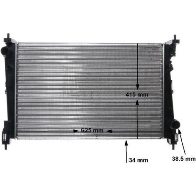 CR 1112 000S Kühler, Motorkühlung BEHR