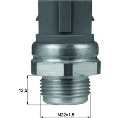 Mahle Temperaturschalter, Kühlerlüfter BEHR TSW 48D Mahle Temperaturschalter, Kühlerlüfter BEHR TSW 48D