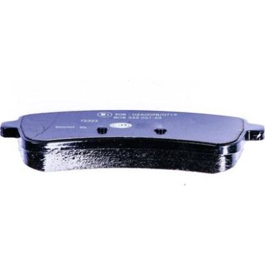 Hella | Bremsbelagsatz, Scheibenbremse | 8DB 355 021-521