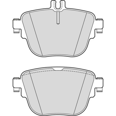 Valeo Bremsbelagsatz, Scheibenbremse ESSENTIAL 302308