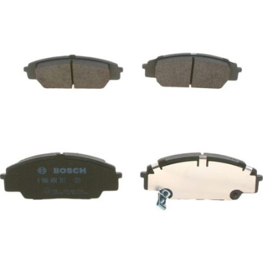 0 986 494 311 Bremsbelagsatz, Scheibenbremse