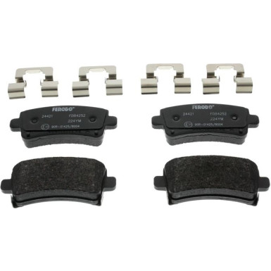 Ferodo | Bremsbelagsatz, Scheibenbremse | FDB4252