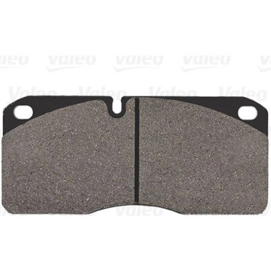 Valeo | Bremsbelagsatz, Scheibenbremse | 882254
