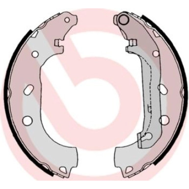 Brembo Bremsbackensatz ESSENTIAL LINE S 24 539