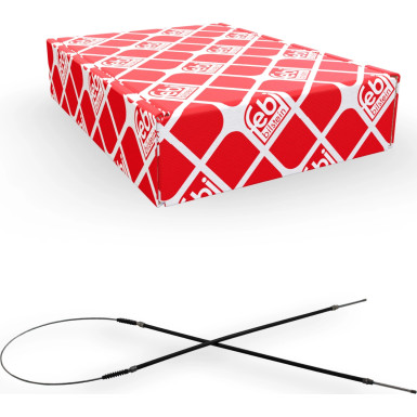 FEBI BILSTEIN 12382 Seilzug, Feststellbremse FEBI BILSTEIN 12382 Seilzug, Feststellbremse