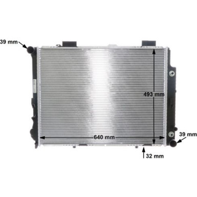 Mahle | Kühler, Motorkühlung | CR 315 001S