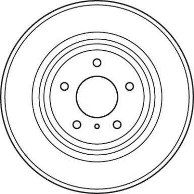 Bremsscheibe TRW SINGLE DF4983S