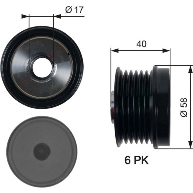 OAP7158 Generatorfreilauf DriveAlign™