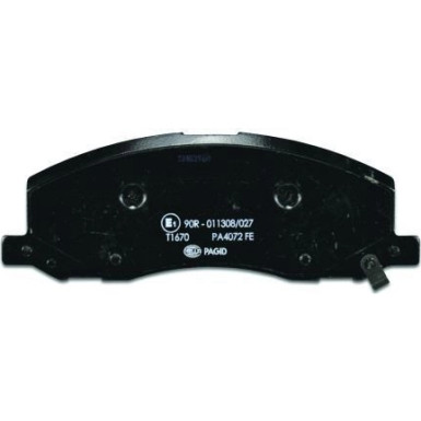 Hella Pagid | Bremsbelagsatz, Scheibenbremse | 8DB 355 013-061
