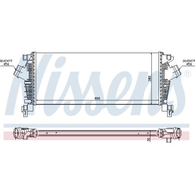 96547 Ladeluftkühler ** FIRST FIT ** 96547 Ladeluftkühler ** FIRST FIT **