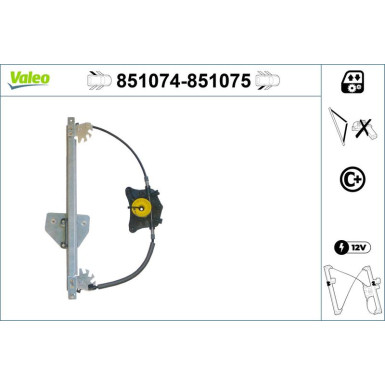 Valeo | Fensterheber | 851074