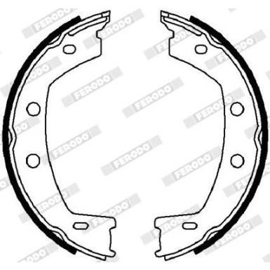 Ferodo Bremsbackensatz, Feststellbremse PREMIER FSB4032
