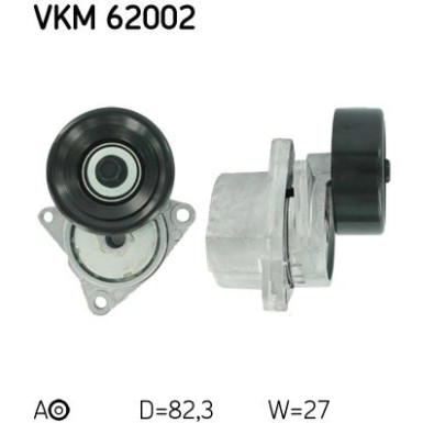 VKM 62002 Riemenspanner, Keilrippenriemen