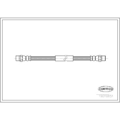 Corteco | Bremsschlauch | 19018651