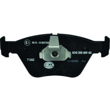 Hella | Bremsbelagsatz, Scheibenbremse | 8DB 355 009-001