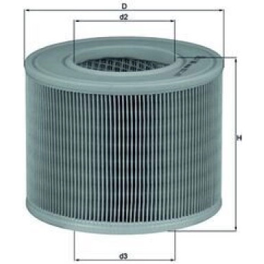 LX 986 Luftfilter LX 986 Luftfilter