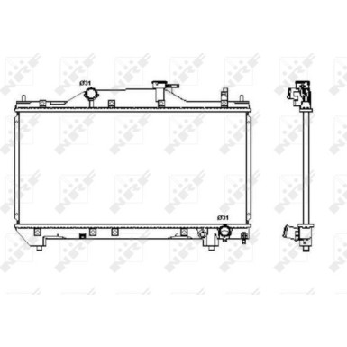 53380 Kühler, Motorkühlung