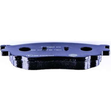 Hella | Bremsbelagsatz, Scheibenbremse | 8DB 355 012-091