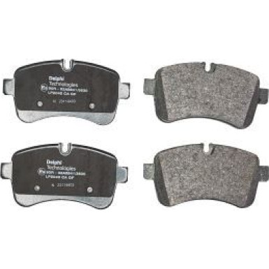Delphi Bremsbelagsatz, Scheibenbremse LP2040