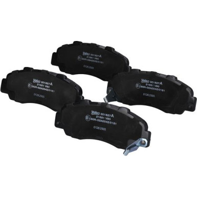 Valeo Bremsbelagsatz, Scheibenbremse EXPERT 301627A
