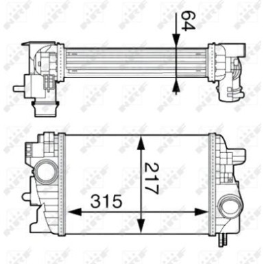 30534 Ladeluftkühler 30534 Ladeluftkühler