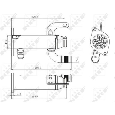 48006 Kühler, Abgasrückführung