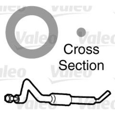 509184 Dichtung, Kühlmittelrohrleitung