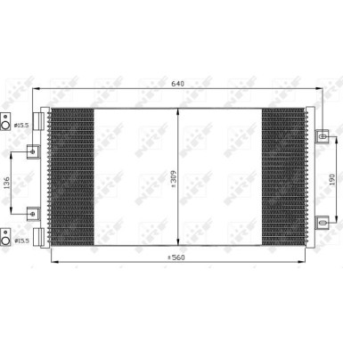 35492 Kondensator, Klimaanlage EASY FIT